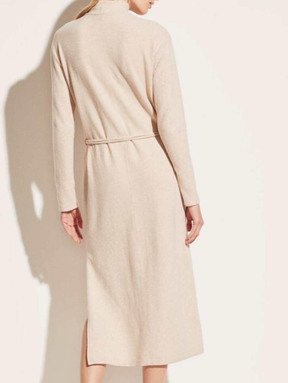 NWT VINCE | $445 Turtleneck Cashmere-Blend Midi Dress - Picture 4 of 9